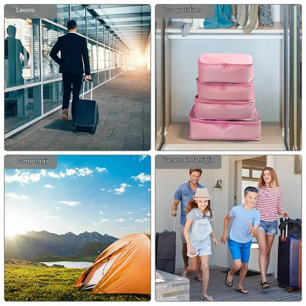 OSDUE Organizer Valigia, Set di Borse da Viaggio 8 Pezzi - immagine 6