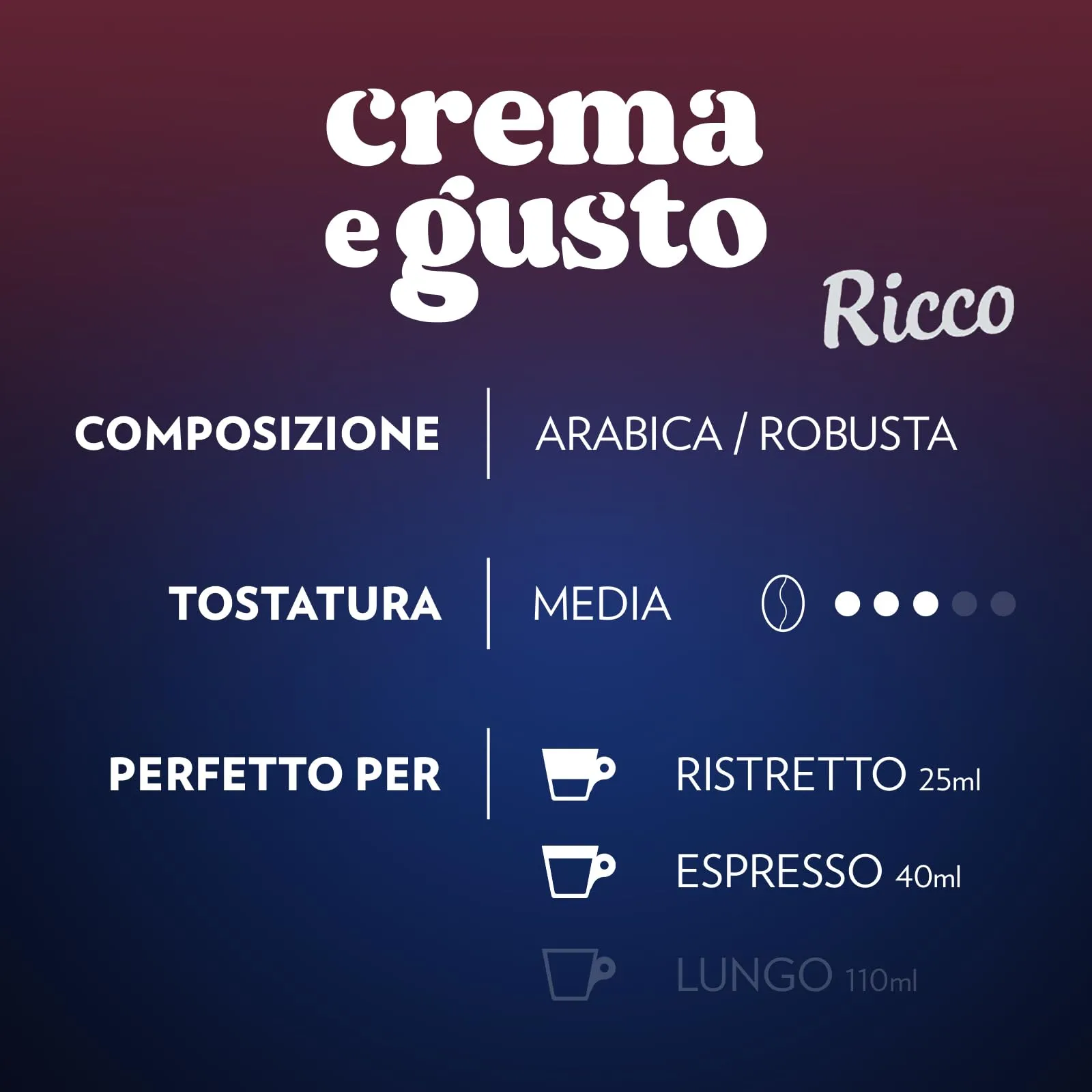 Lavazza Crema e Gusto Ricco, 100 Capsule Compatibili Nespresso - immagine 5