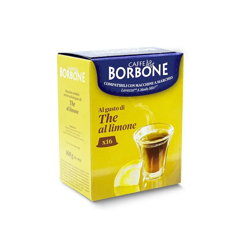 Caffè Borbone Tè al Limone, 96 capsule, Compatibili Lavazza A Modo Mio - immagine 1