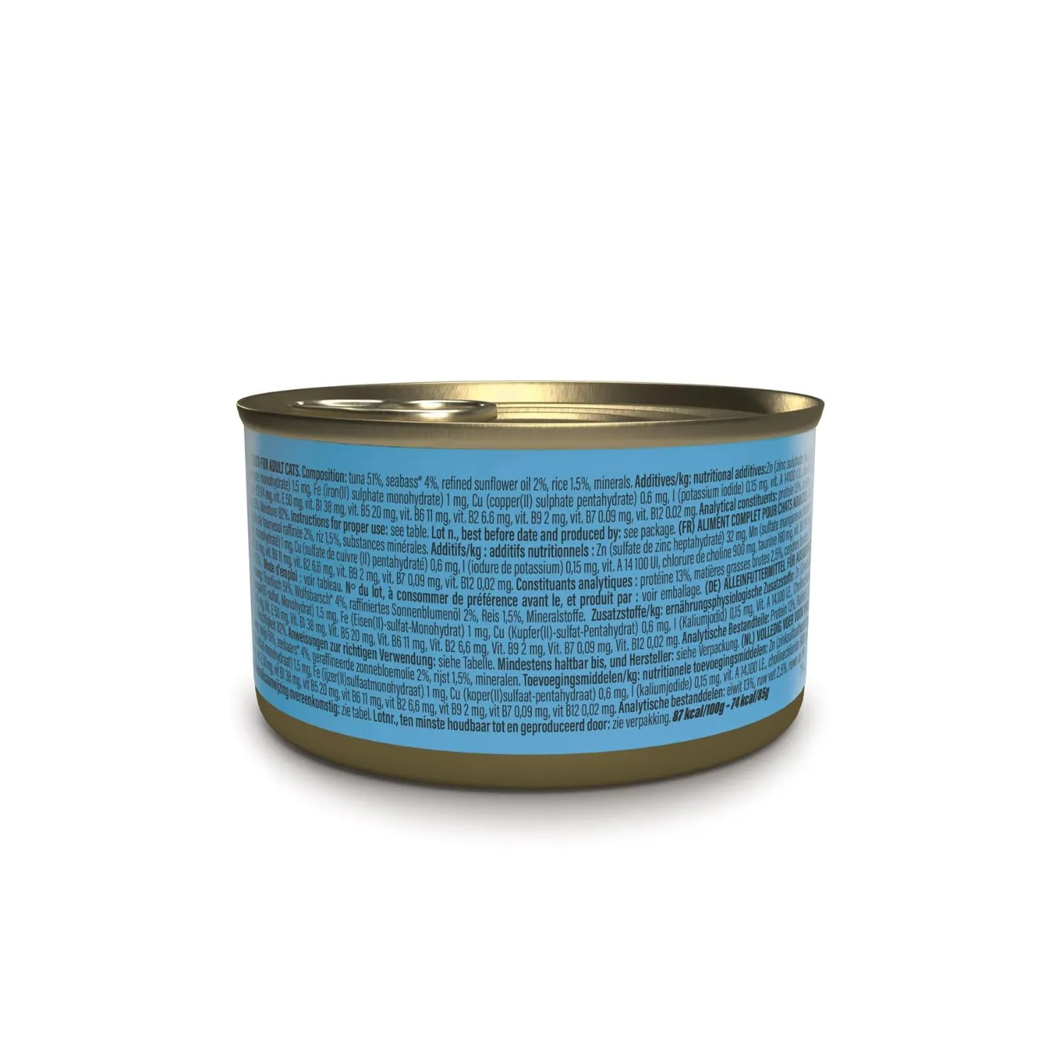 Schesir Tonnetto con Spigola in Gelatina, Alimento Umido Completo per Gatti, 6 x 85g - immagine 6