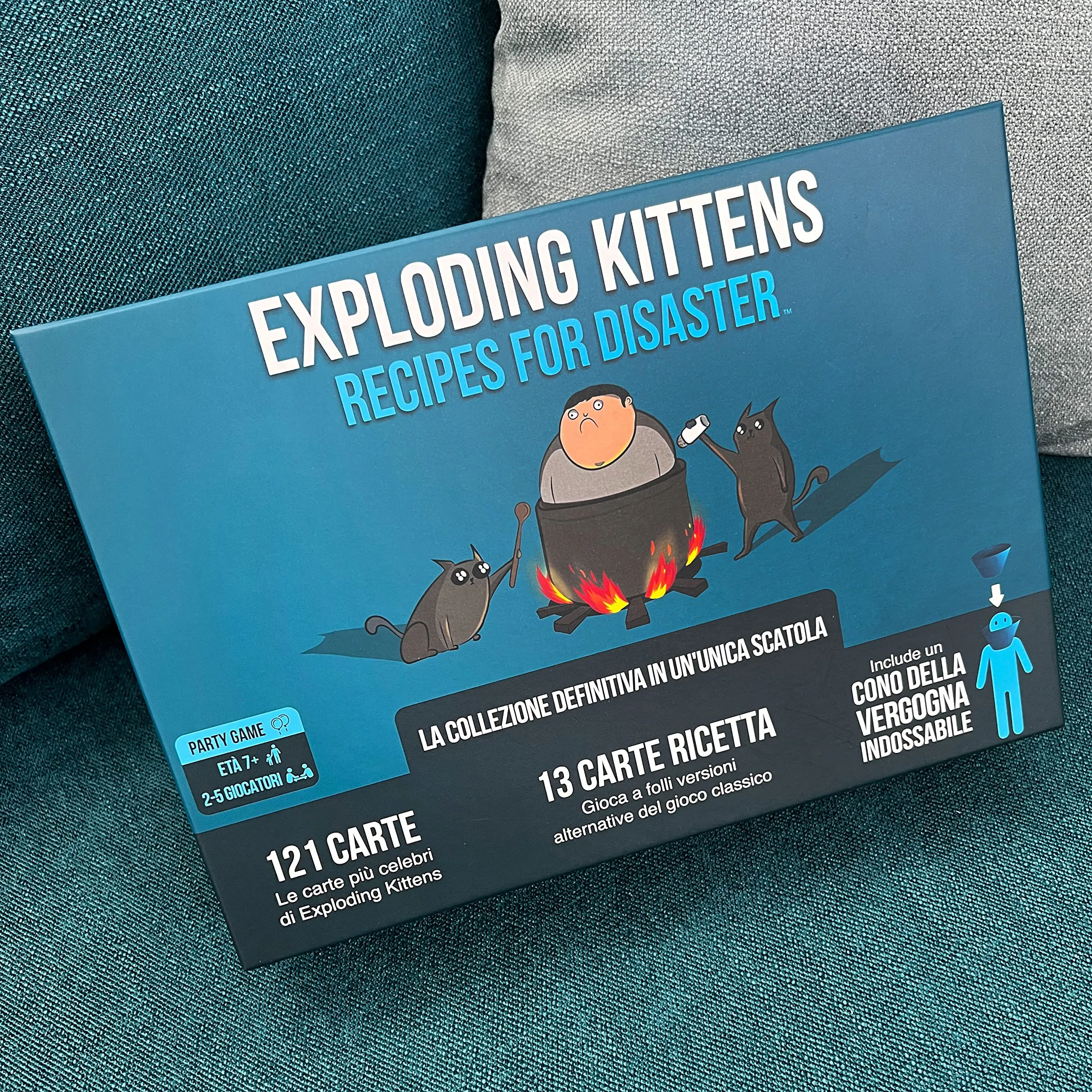 Exploding Kittens Recipes for Disaster Card Game - immagine 3