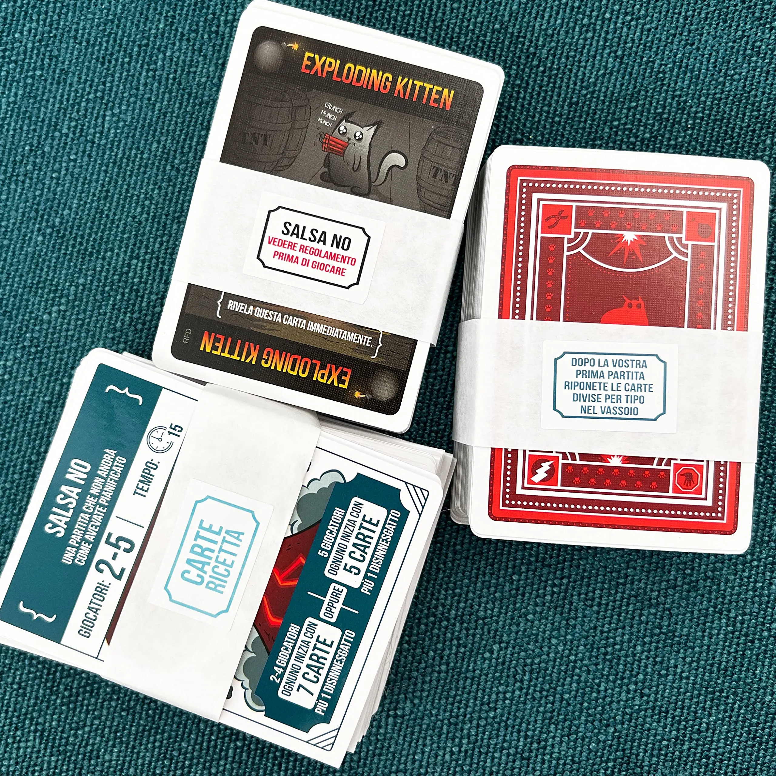 Exploding Kittens Recipes for Disaster Card Game - immagine 7