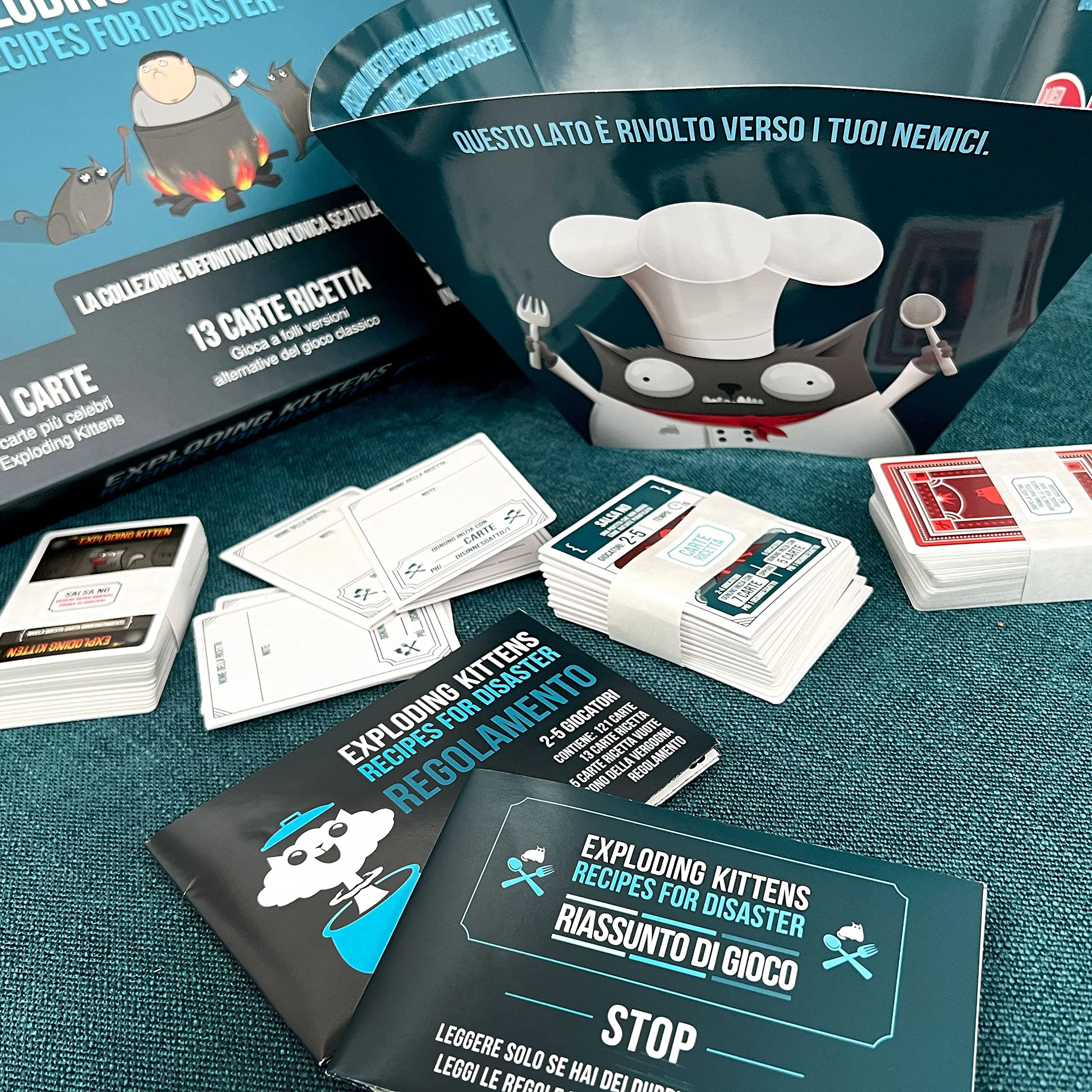 Exploding Kittens Recipes for Disaster Card Game - immagine 9
