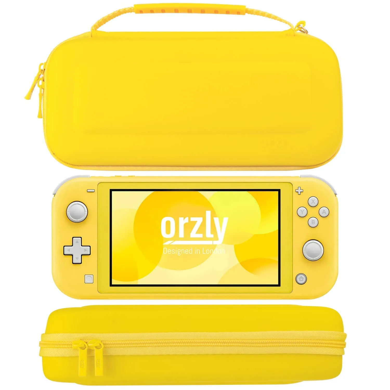 Orzly Custodia Rigida per Nintendo Switch Lite (2019) - Giallo - immagine 8