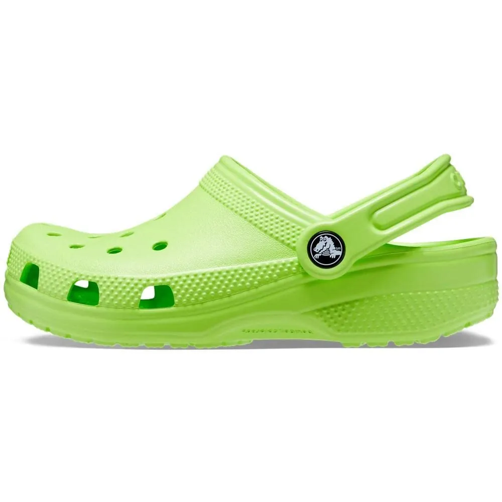 Crocs Classic Clog K, Unisex Kids' Clogs, Limeade, 33/34 EU - immagine 3
