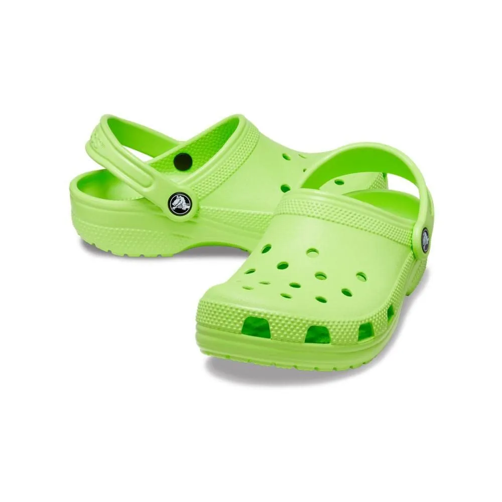 Crocs Classic Clog K, Unisex Kids' Clogs, Limeade, 33/34 EU - immagine 4