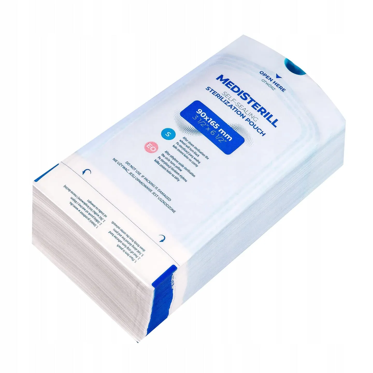 Clavier Sacchetti Autosigillanti per Sterilizzazione Dentale in PVC 90x165, 200 Pezzi - immagine 4