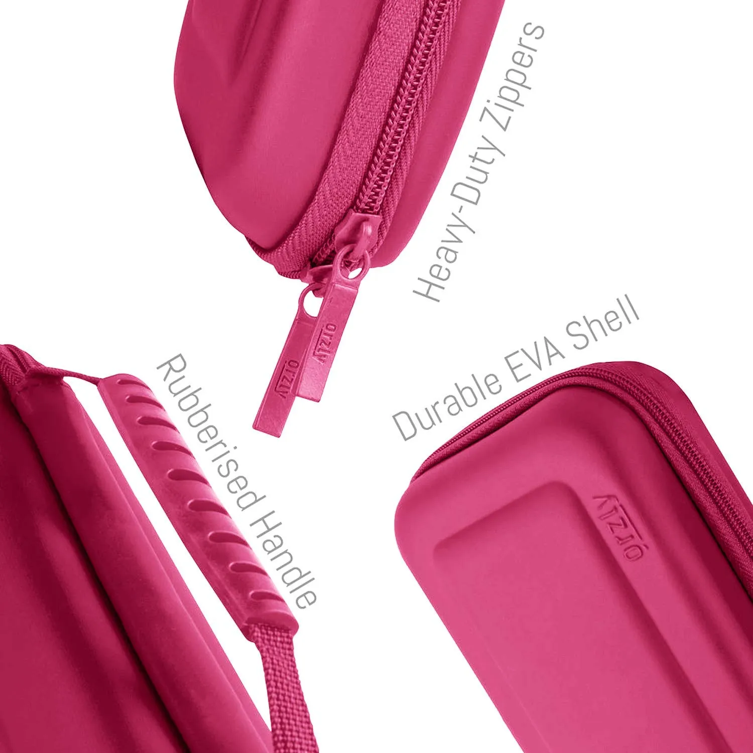 Orzly Custodia da Viaggio per Nintendo Switch Lite - Rosa - immagine 5