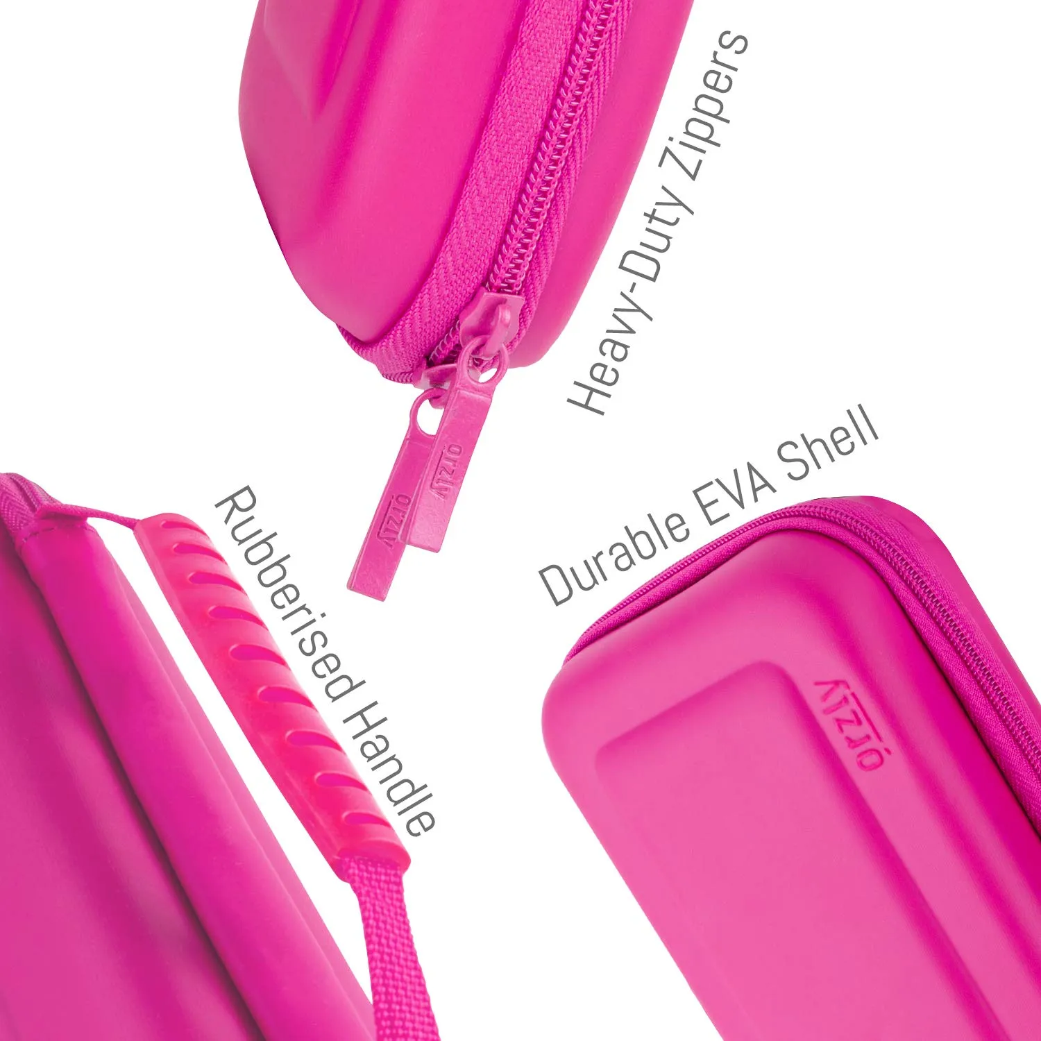 Orzly Custodia da trasporto per Nintendo Switch e Switch OLED - Rosa - immagine 6