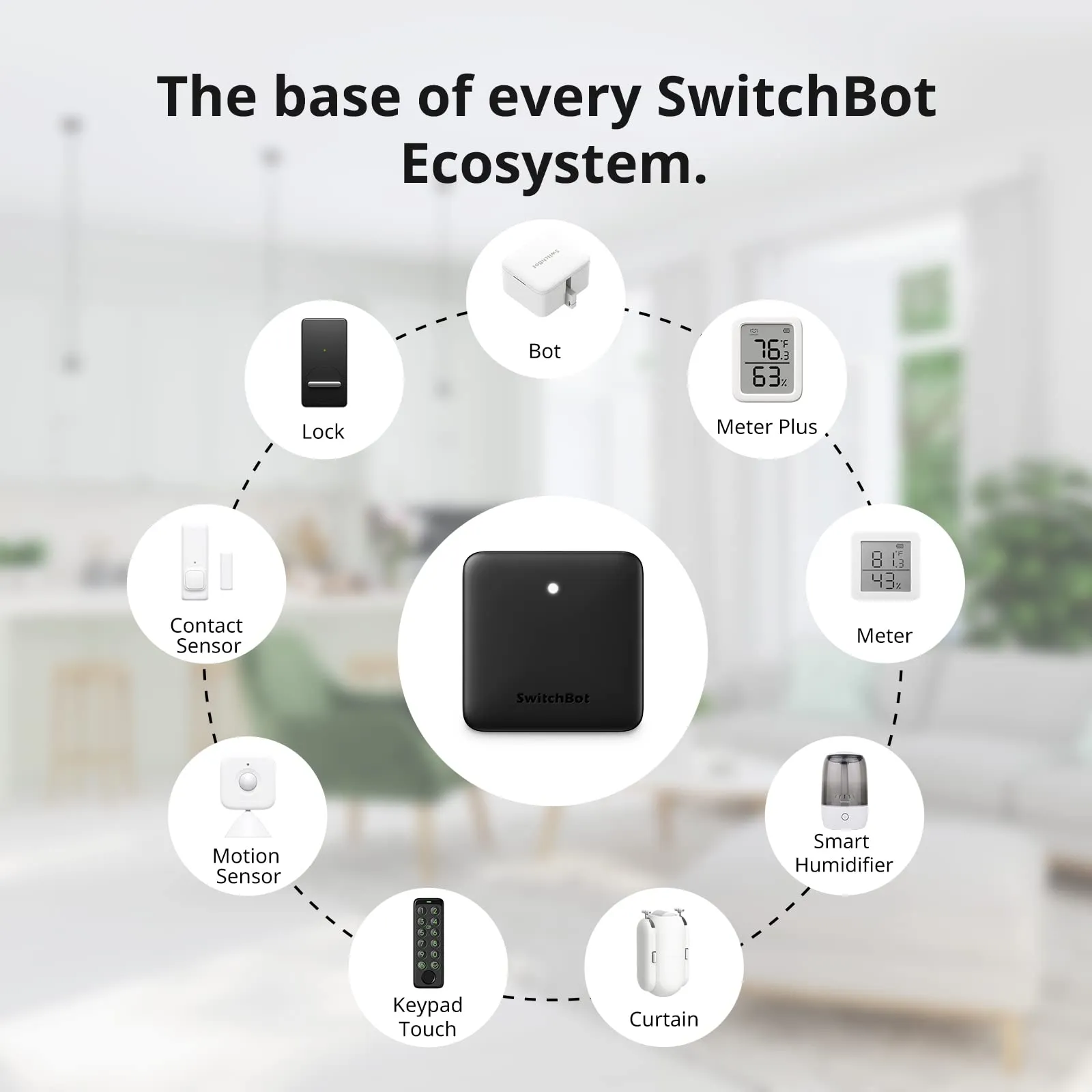 SwitchBot Hub Mini Telecomando Intelligente IR Wi-Fi Nero - immagine 6