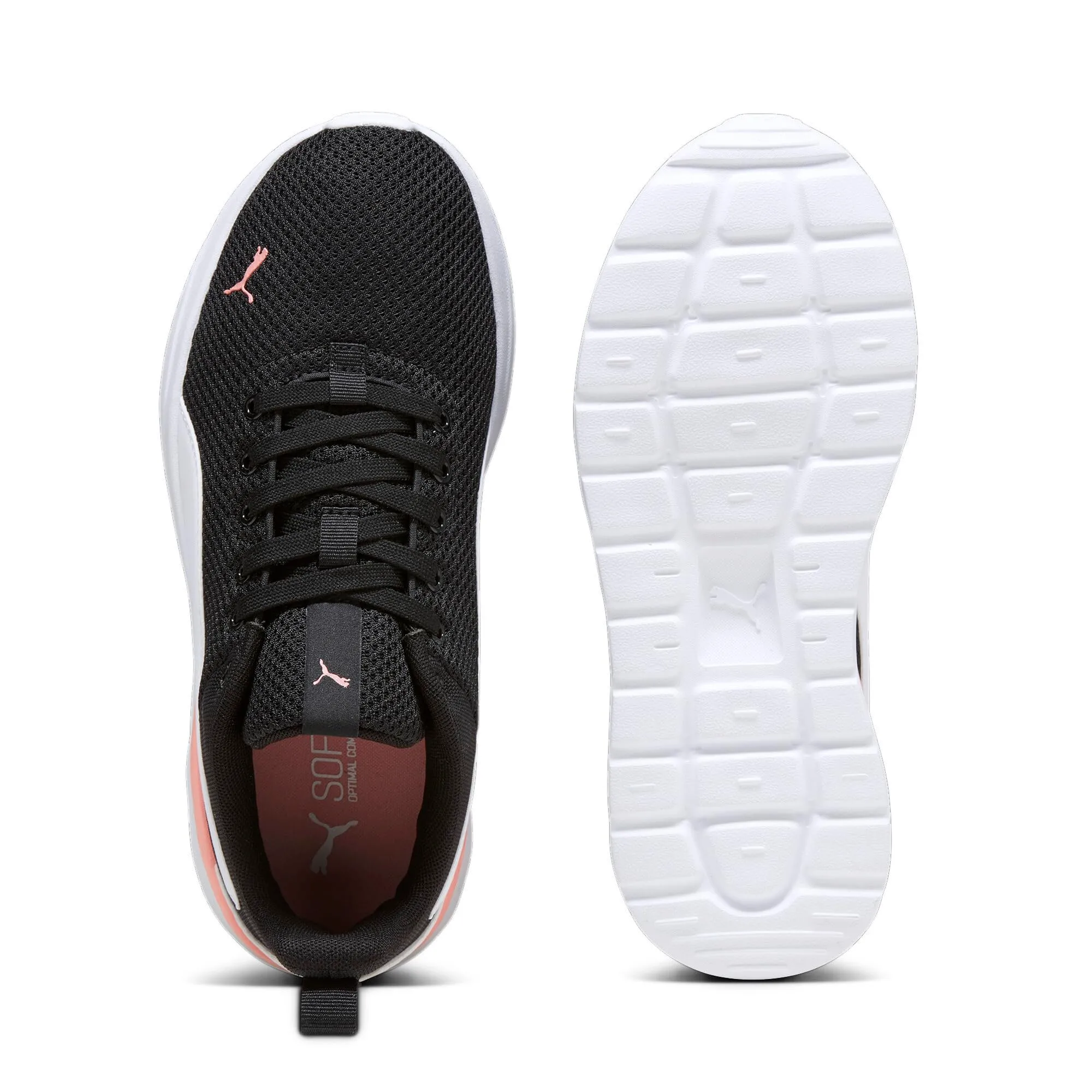 PUMA Anzarun Lite Unisex Sneaker - Puma Black Puma White Peach Smoothie, 42.5 EU - immagine 4