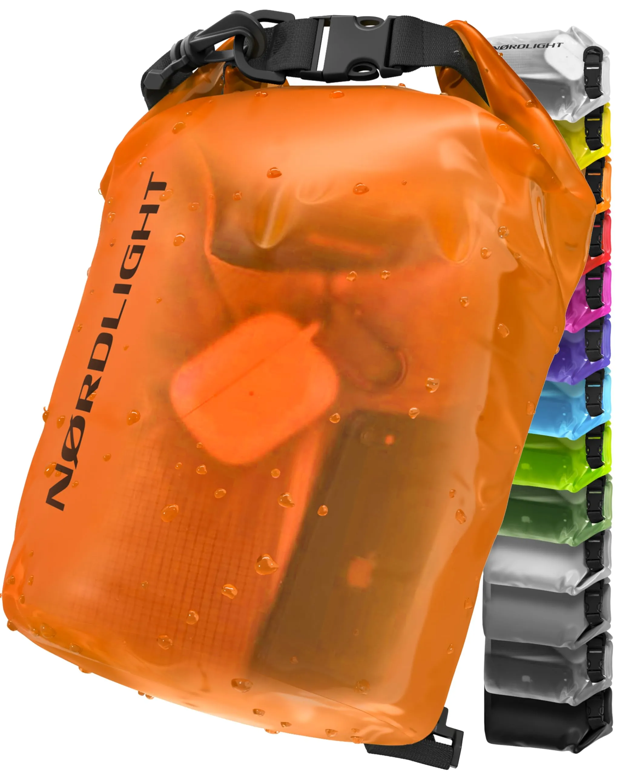 Nordlight Dry Bag Sacca Impermeabile 15L Arancione - immagine 1