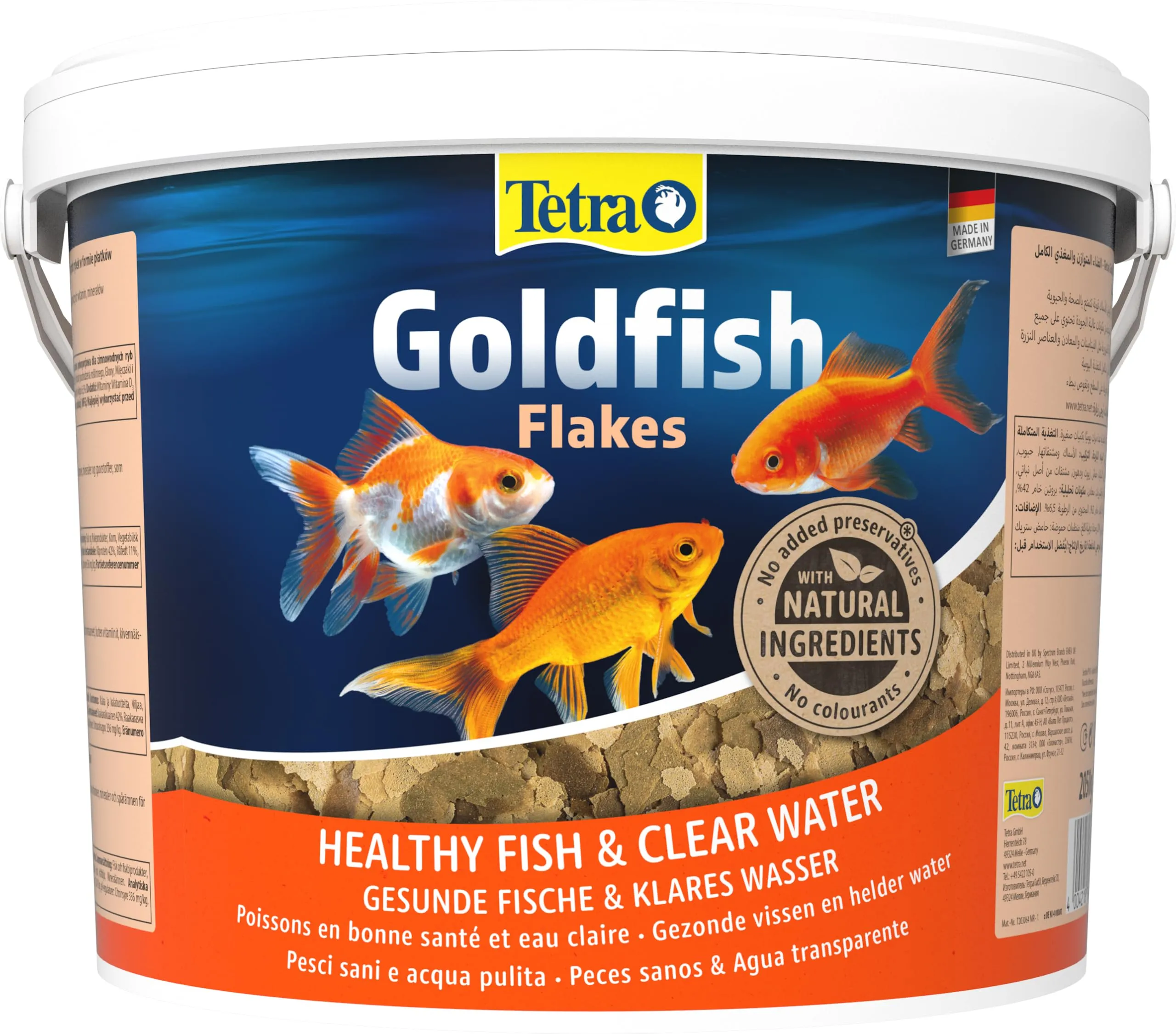 Tetra Goldfish Flakes, 10 L - immagine 1