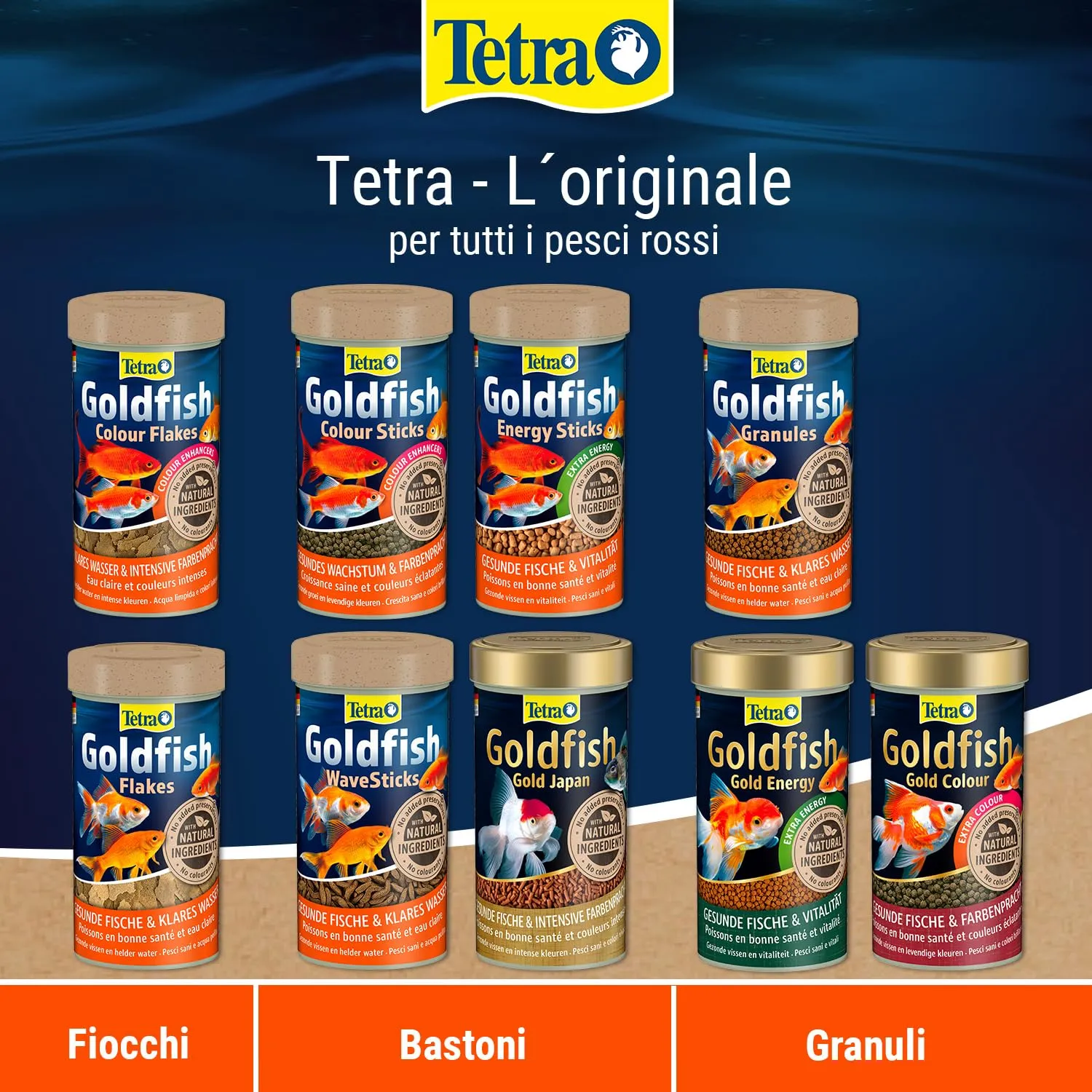 Tetra Goldfish Flakes, 250 ml - immagine 8