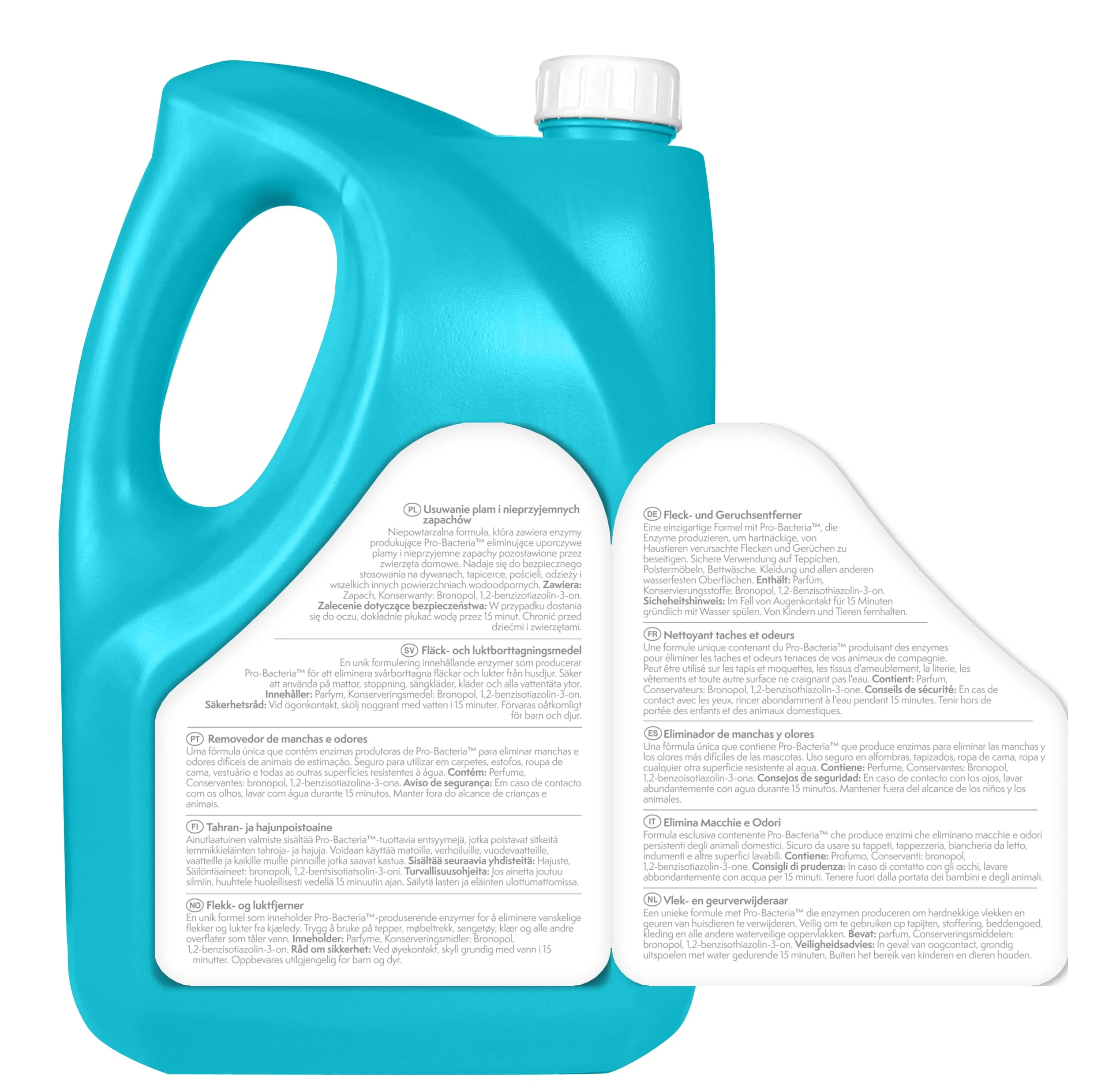 Simple Solution Smacchiatore e Odori per Gatti Detergente Enzimatico 4 Litri - immagine 2