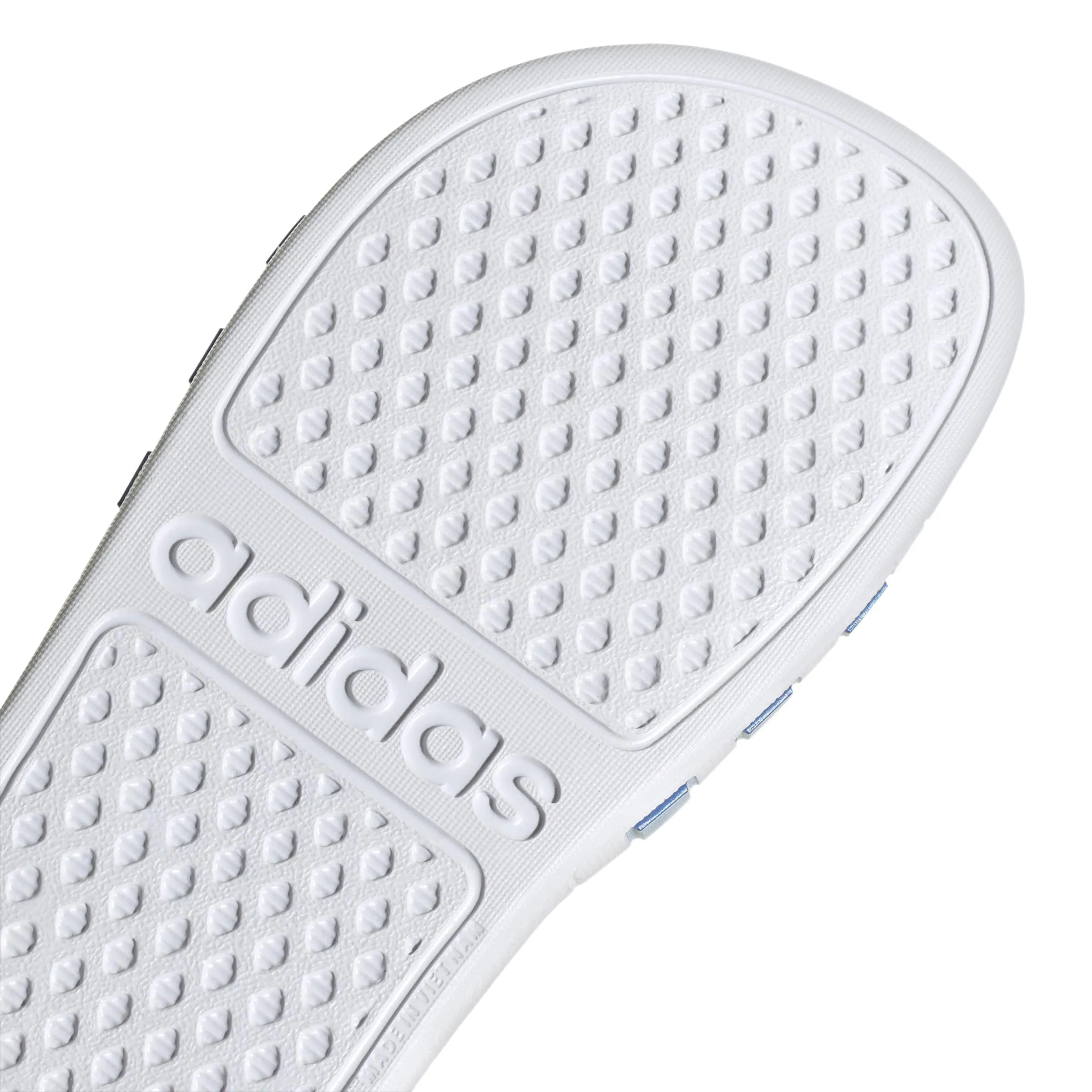 adidas Adilette Aqua Slides Kids - Cloud White/Blue Fusion Met/Cloud White, 32 EU - immagine 7