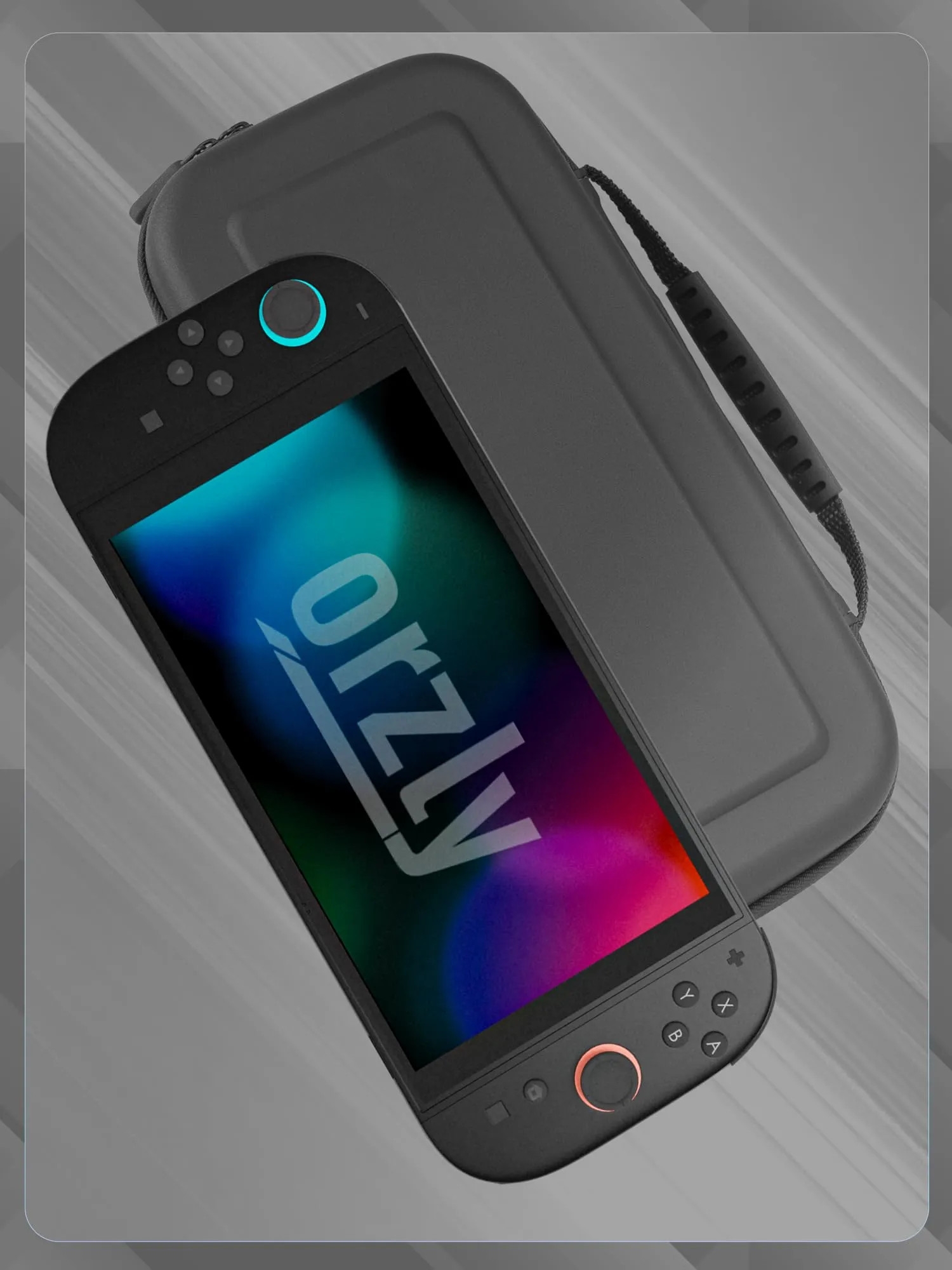 Orzly Custodia Protettiva da Viaggio per Nintendo Switch 2, Grigio - immagine 9