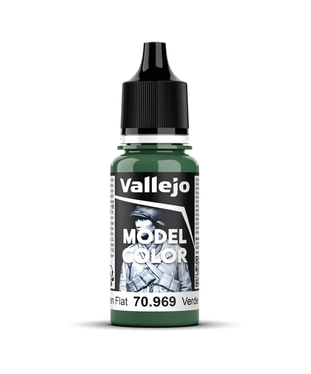 Vallejo 70.969 Model Color Acrylic Paint, Park Green Flat, 17 ml - immagine 1
