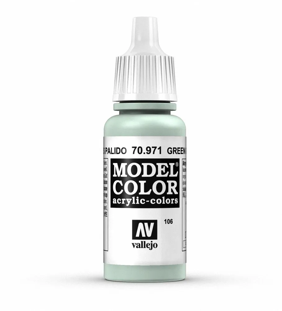 Vallejo 70.971 Acrylic Matte Color, Grey Green, 17 ml - immagine 1