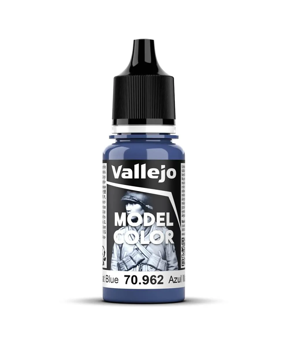 Vallejo Model Color Acrylic Paint 17 ml - Flat Blue 962 - immagine 1