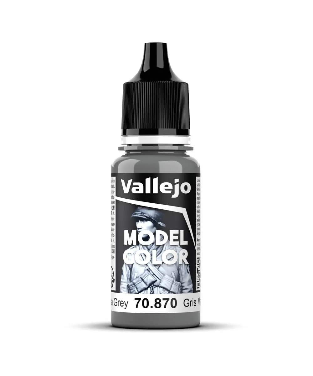 Vallejo 70.870 Acrylic Matte Paint, Medium Sea Grey, 17 ml - immagine 1
