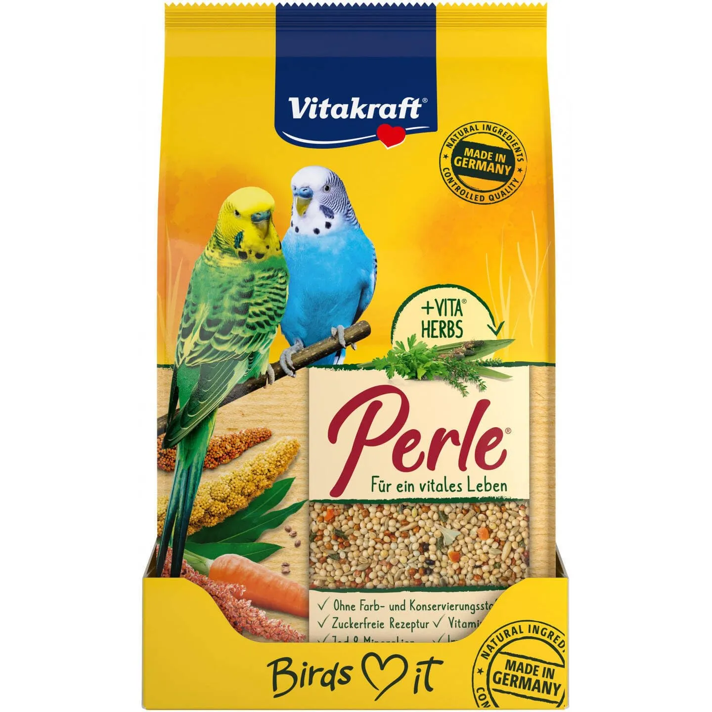 Vitakraft Menu pappagallini 200 g (Confezione da 5) - immagine 1