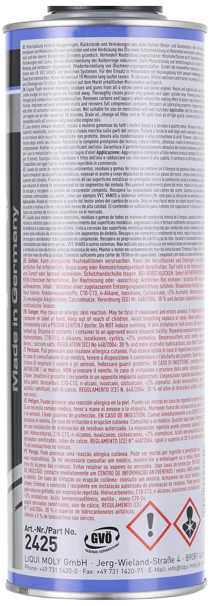 Liqui Moly PRO-Line Lava Motore, 1 L - immagine 3