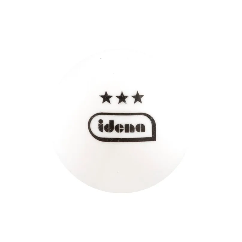 Idena 7440022 Palle da Tennis da Tavolo 3 Stelle, 40 mm, Bianco, 6 Pezzi - immagine 4