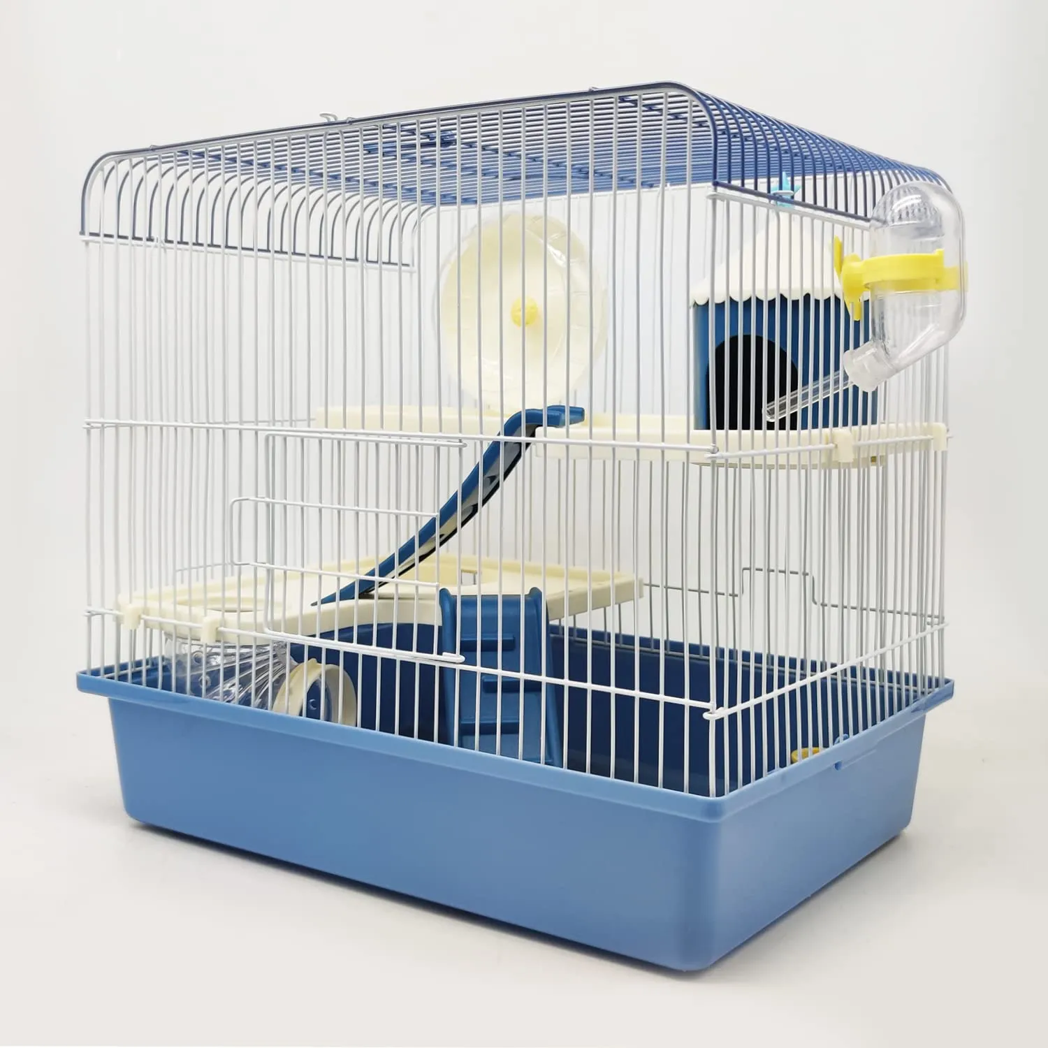 BPS Gabbia per Criceto con Mangiatoia, Abbeveratoio, Ruota e Tunnel, BPS-1383 - immagine 4