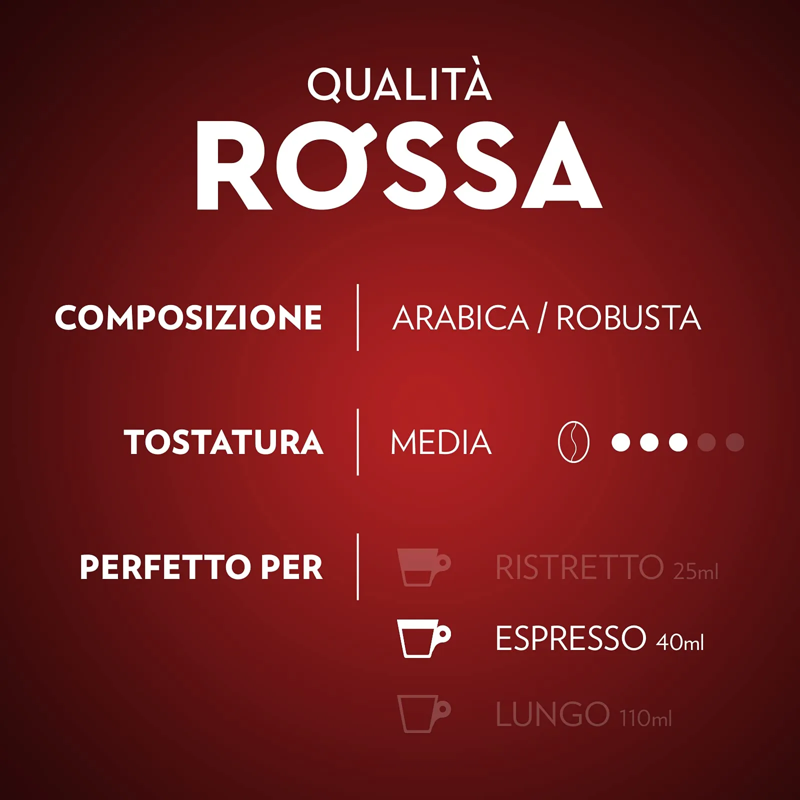 Lavazza Capsule Caffè in Alluminio Compatibili con Macchine Nespresso Original, Gusti Assortiti (Qualità Rossa, Crema e Gusto, Dek), 100 capsule - immagine 3