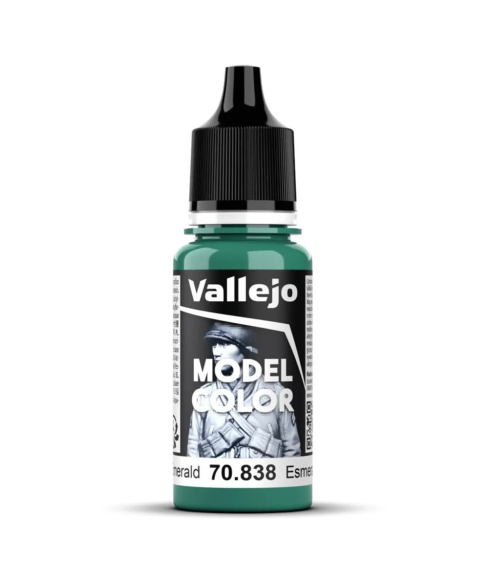 Vallejo Model Color Emerald Green 17 ml Acrylic Paint 838 - immagine 1
