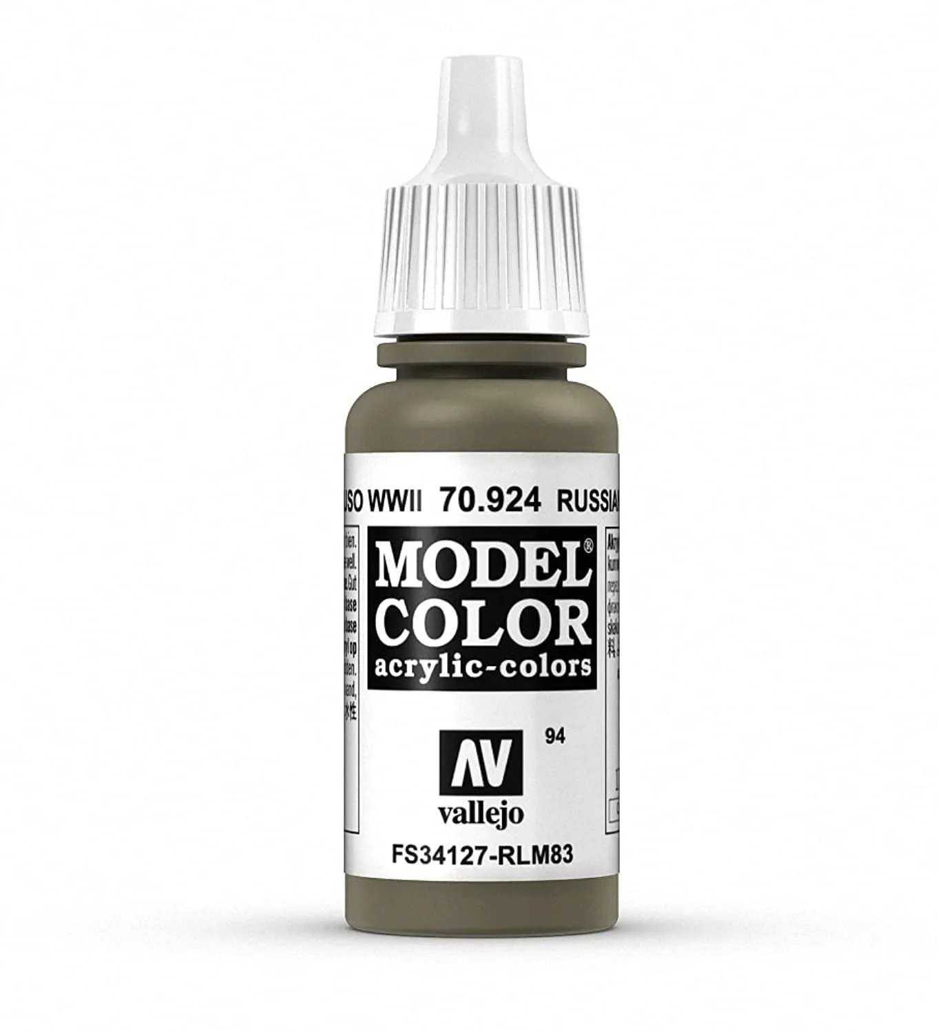 Vallejo Acrylic Model Color - Russian Uniform WWII - 924 - immagine 1
