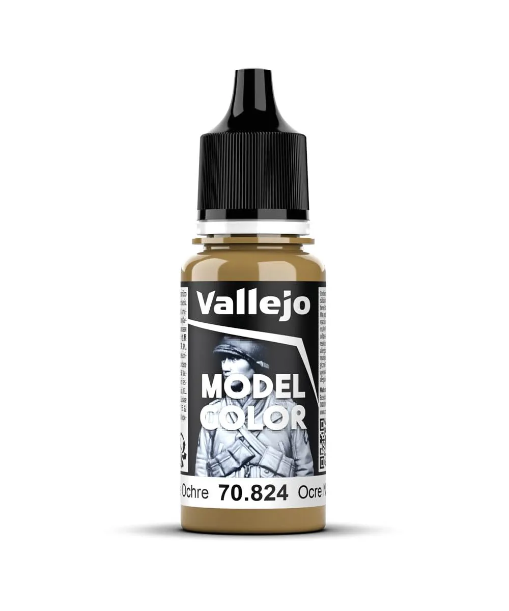 Vallejo Model Color Acrylic German Camouflage Orange Ochre, 18 ml, Matte Finish - immagine 1