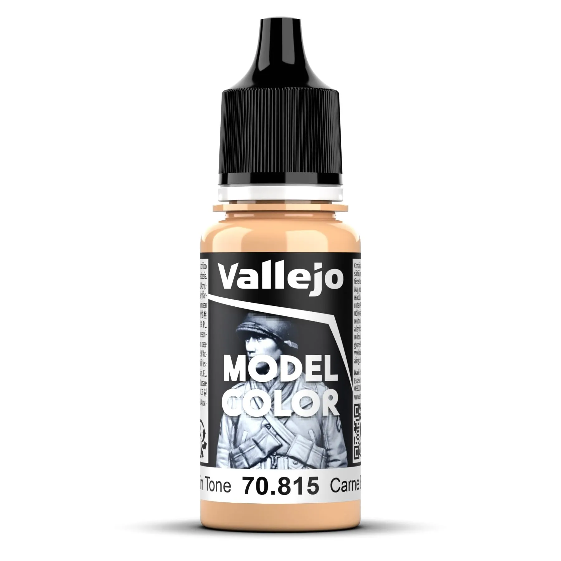 Vallejo 70.815 Acrylic Matte Color, Beige (Basic Skintone), 17 ml - immagine 3