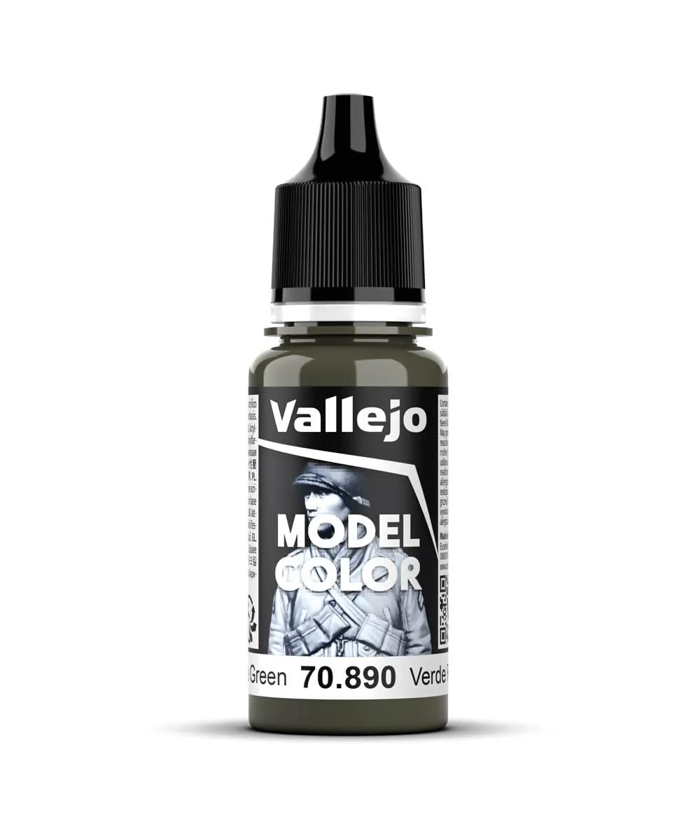Vallejo Model Color Verde Refrattivo 18 ml, Pittura Acrilica Autonivelante Opaca, Sistema BSL - immagine 1