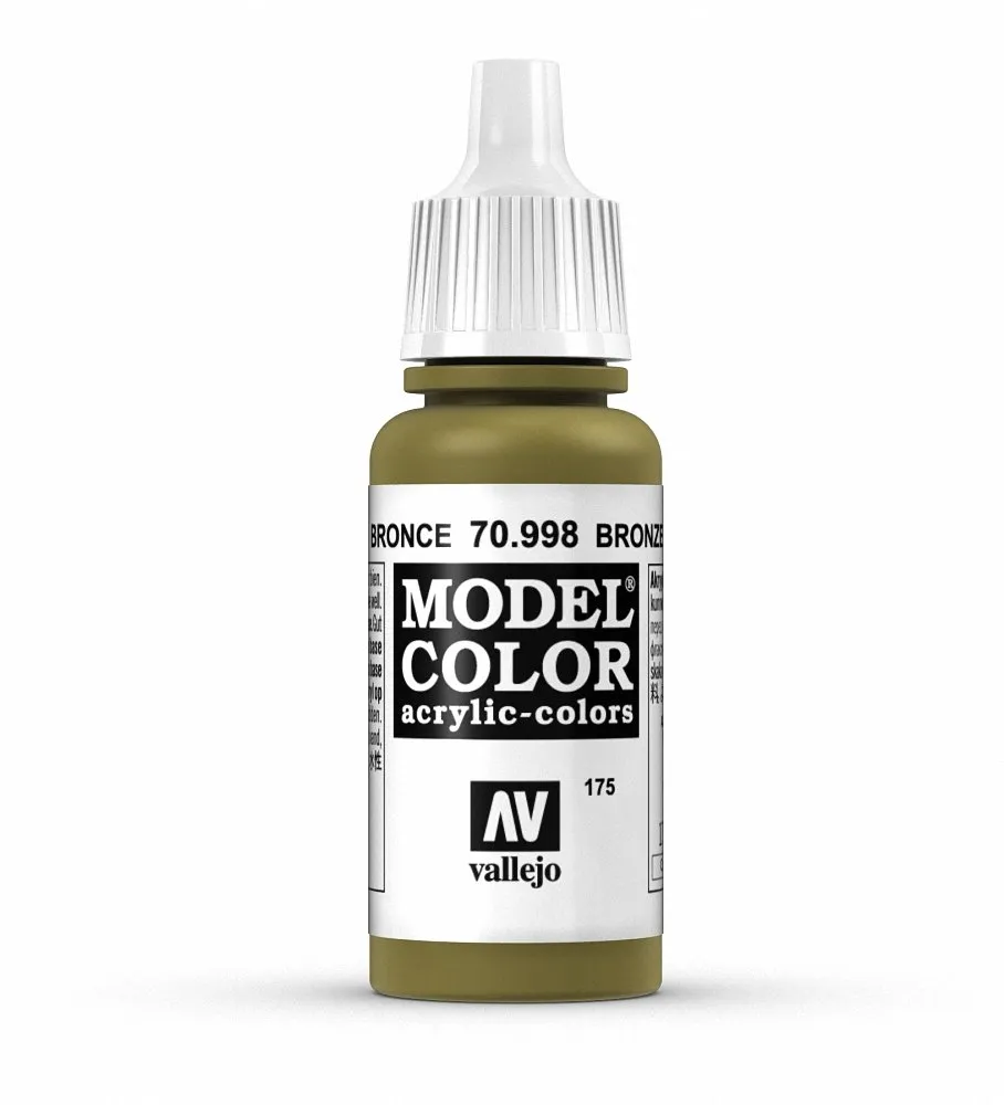 Vallejo 70.998 Acrylic Matte Color, Metallic Bronze, 17 ml - immagine 1