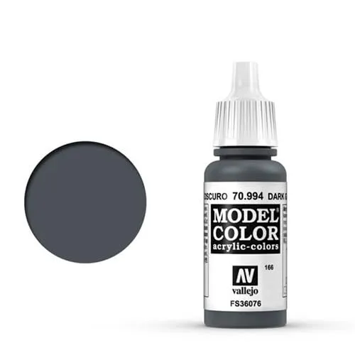 Vallejo 70.994 Model Color Acrylic Paint, Dark Grey, 17 ml - immagine 2