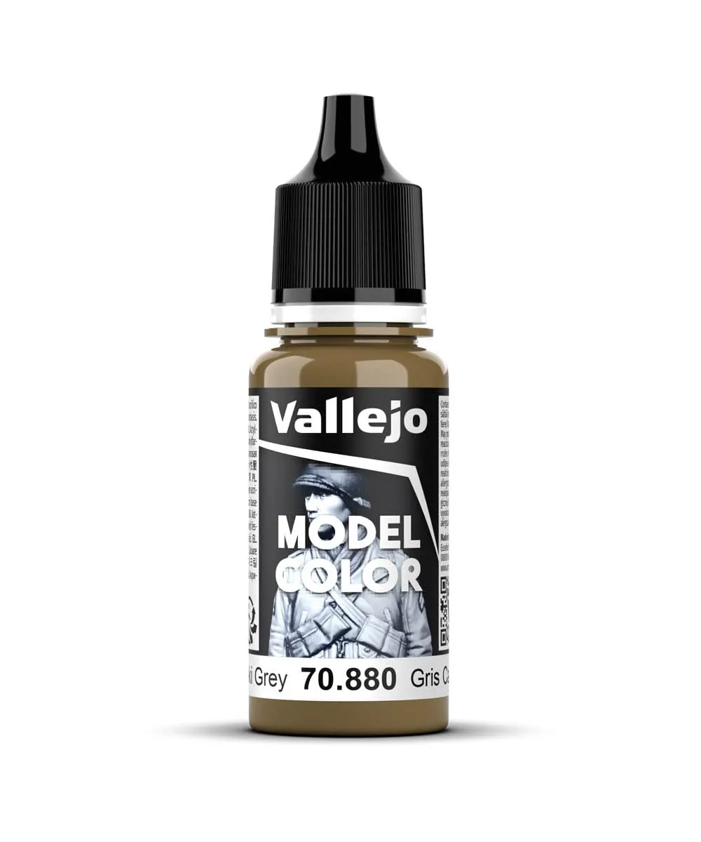 Vallejo Model Color Acrylic Khaki Grey, 18 ml - immagine 1
