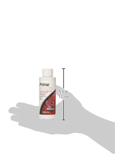 Seachem Prime Biocondizionatore per Acqua Dolce e Marina, 100 ml - immagine 8
