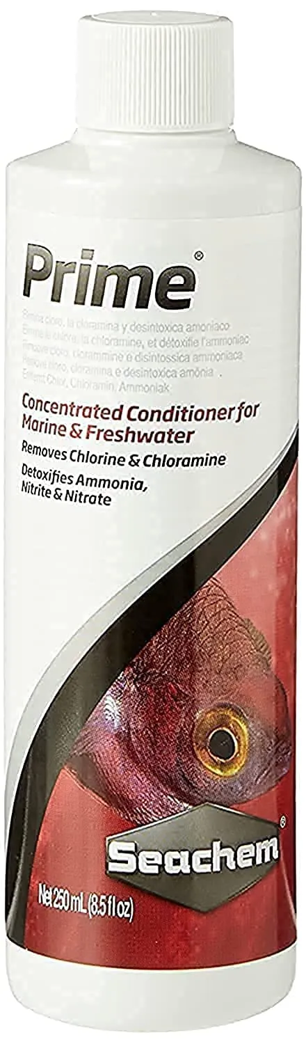 Seachem Prime Biocondizionatore per Acqua Dolce e Marina, 250 ml - immagine 1