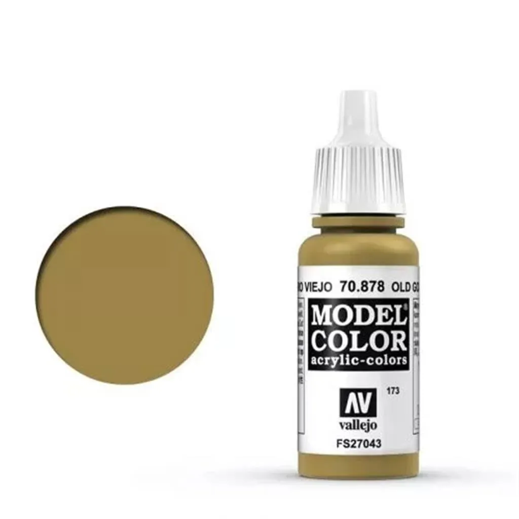 Vallejo 70.878 Acrylic Model Color, Metallic Old Gold, 17 ml - immagine 2