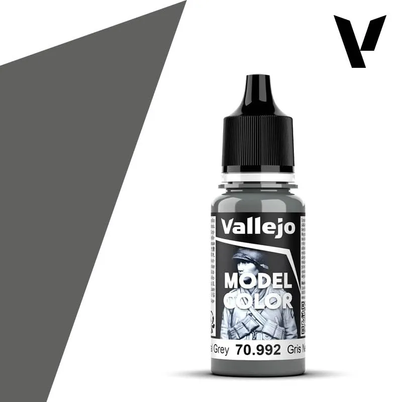 Vallejo 70.992 Model Color Acrylic Paint, Neutral Grey, 17 ml - immagine 3