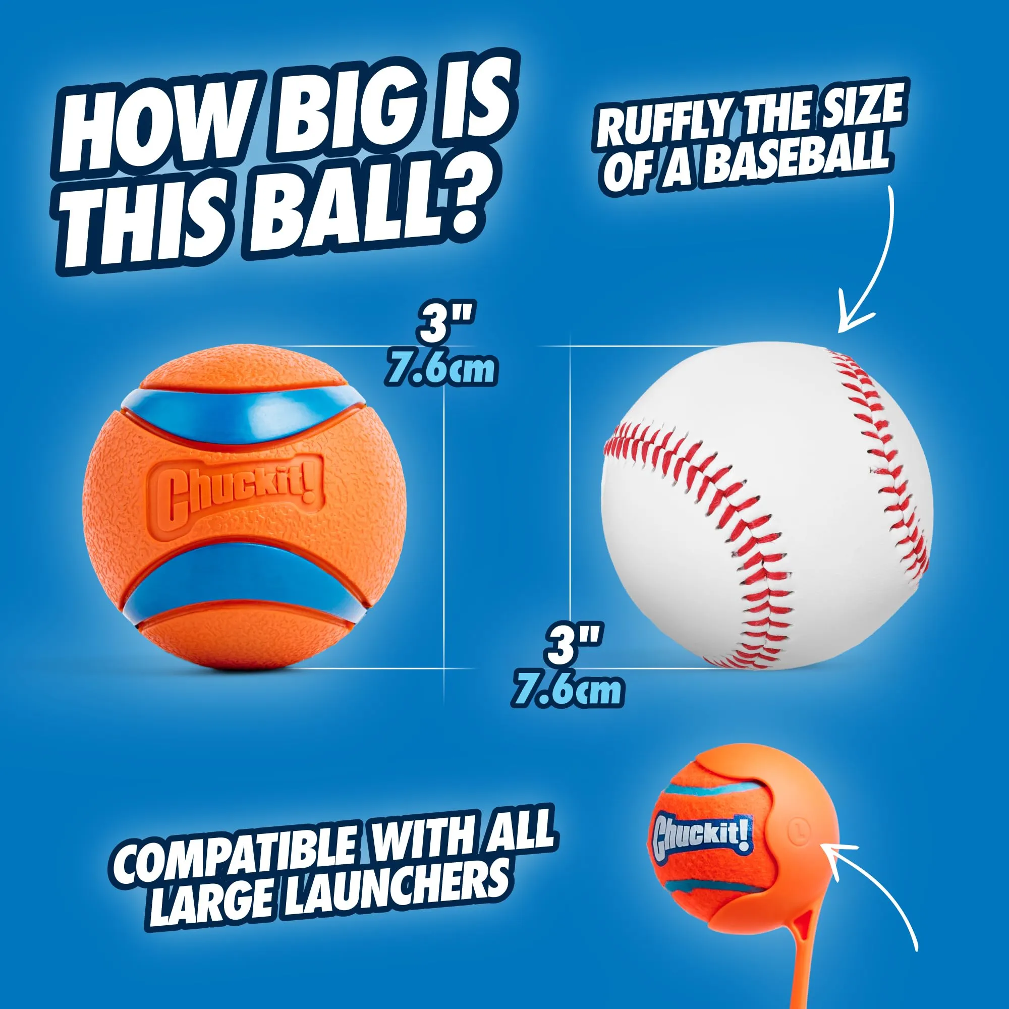 Chuckit! Cane Ultra Ball, L - immagine 2