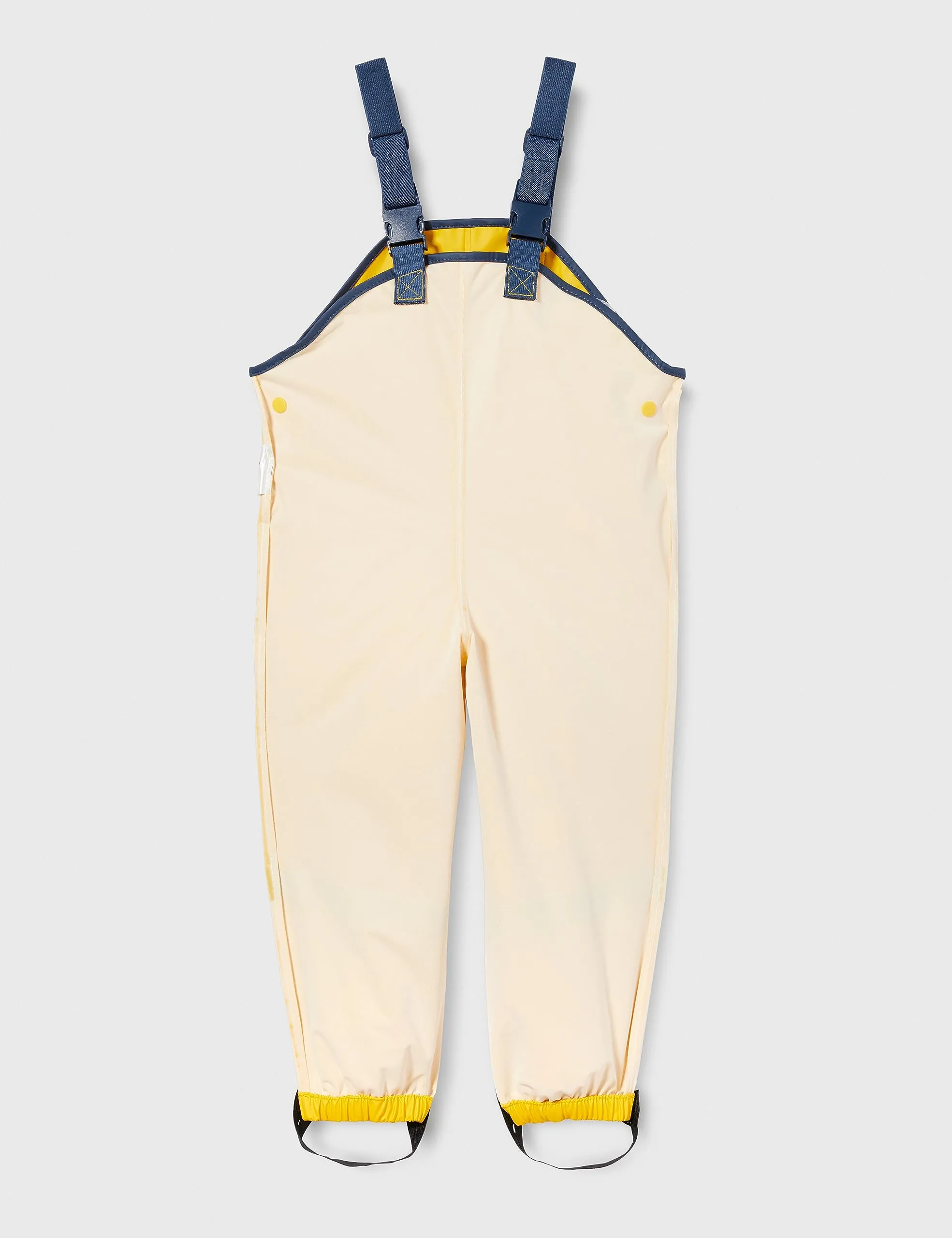 Playshoes Pantaloni Fango Salopette Antipioggia Unisex Bambini e Ragazzi, Giallo, 128 - immagine 6