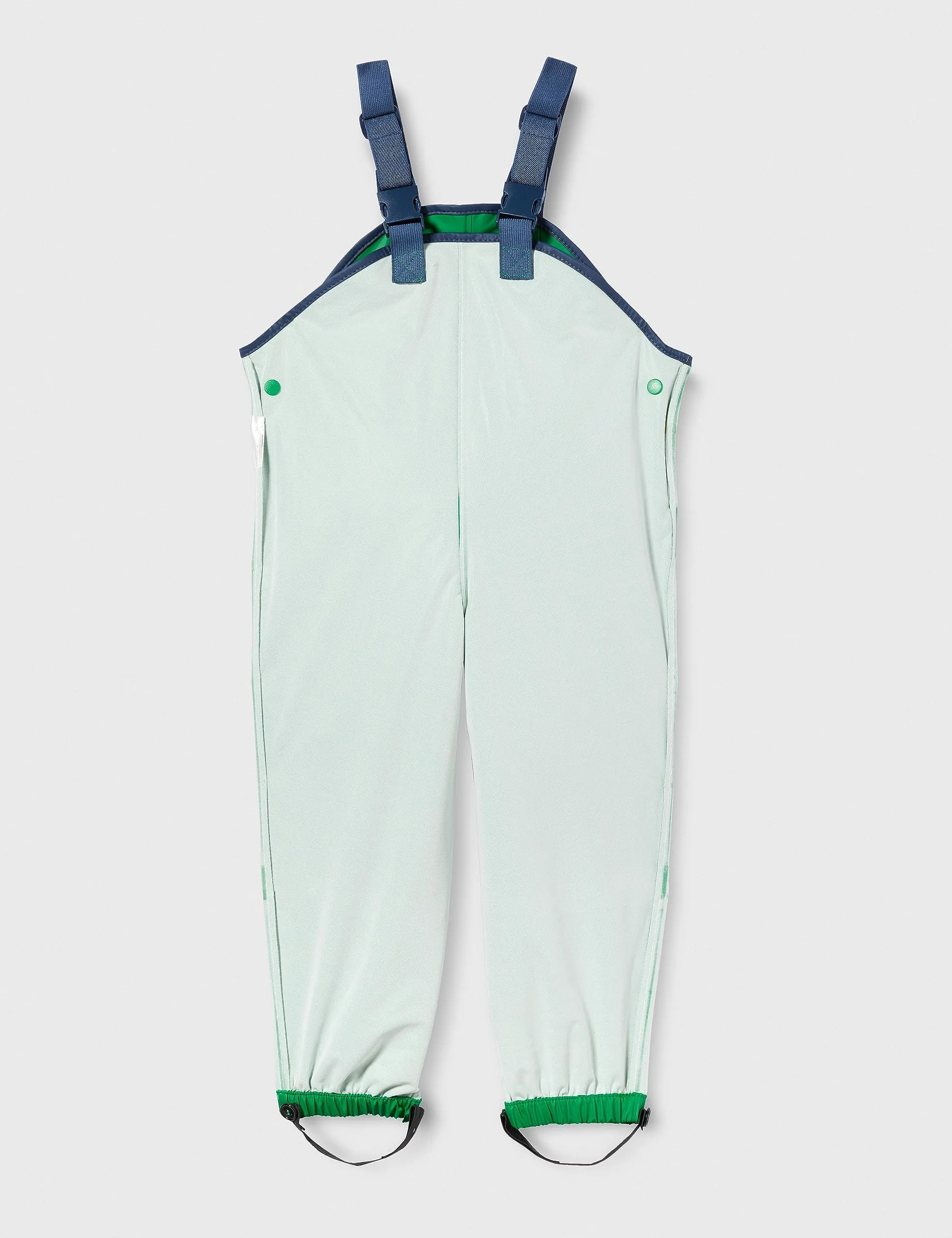 Playshoes Pantaloni Fango Salopette Antipioggia Sfoderati Unisex Bambini e Ragazzi, Verde, 140 - immagine 5