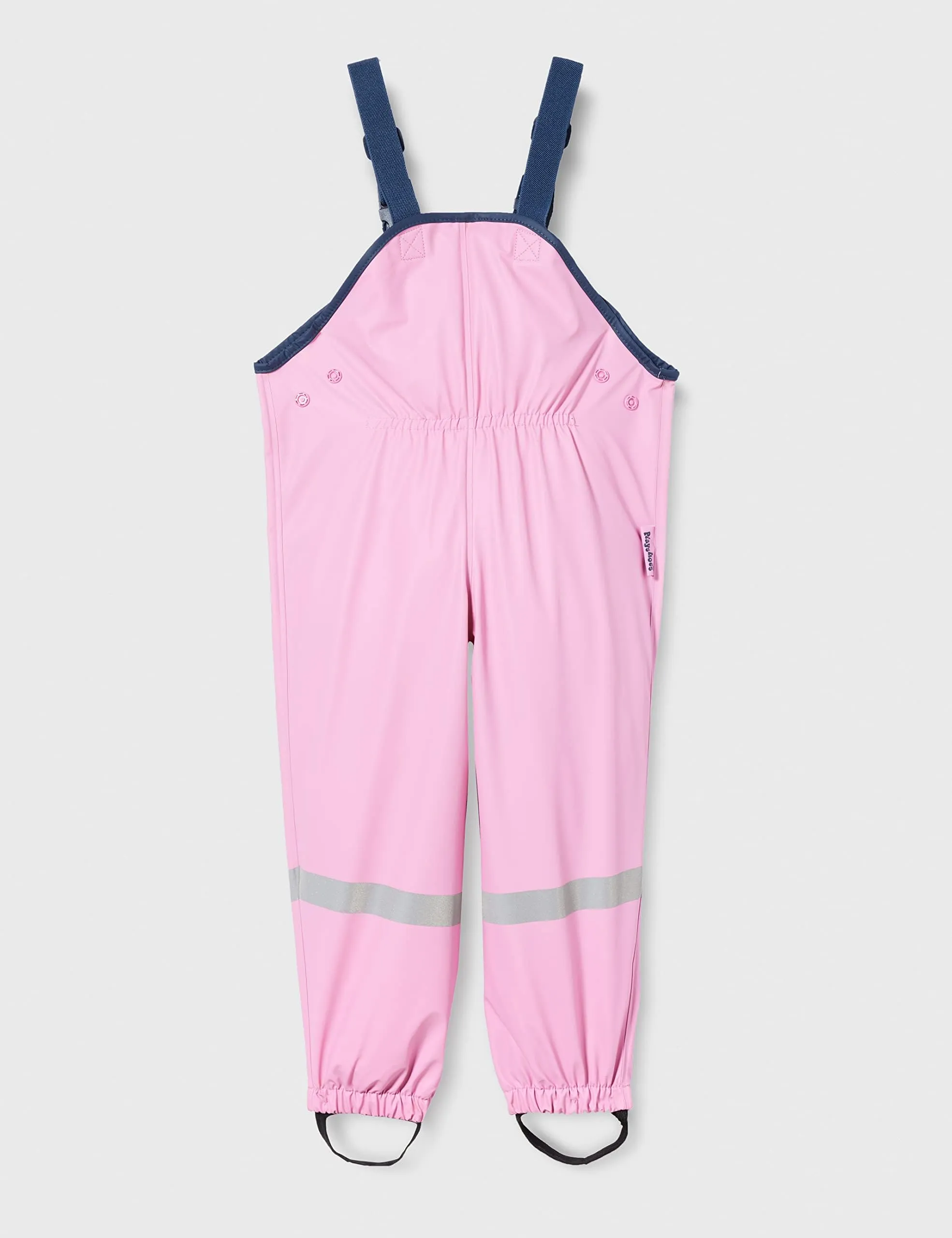 Playshoes Pantaloni Fango Salopette Antipioggia Sfoderati Unisex Bambini e Ragazzi, Rosa 14, 86 - immagine 2