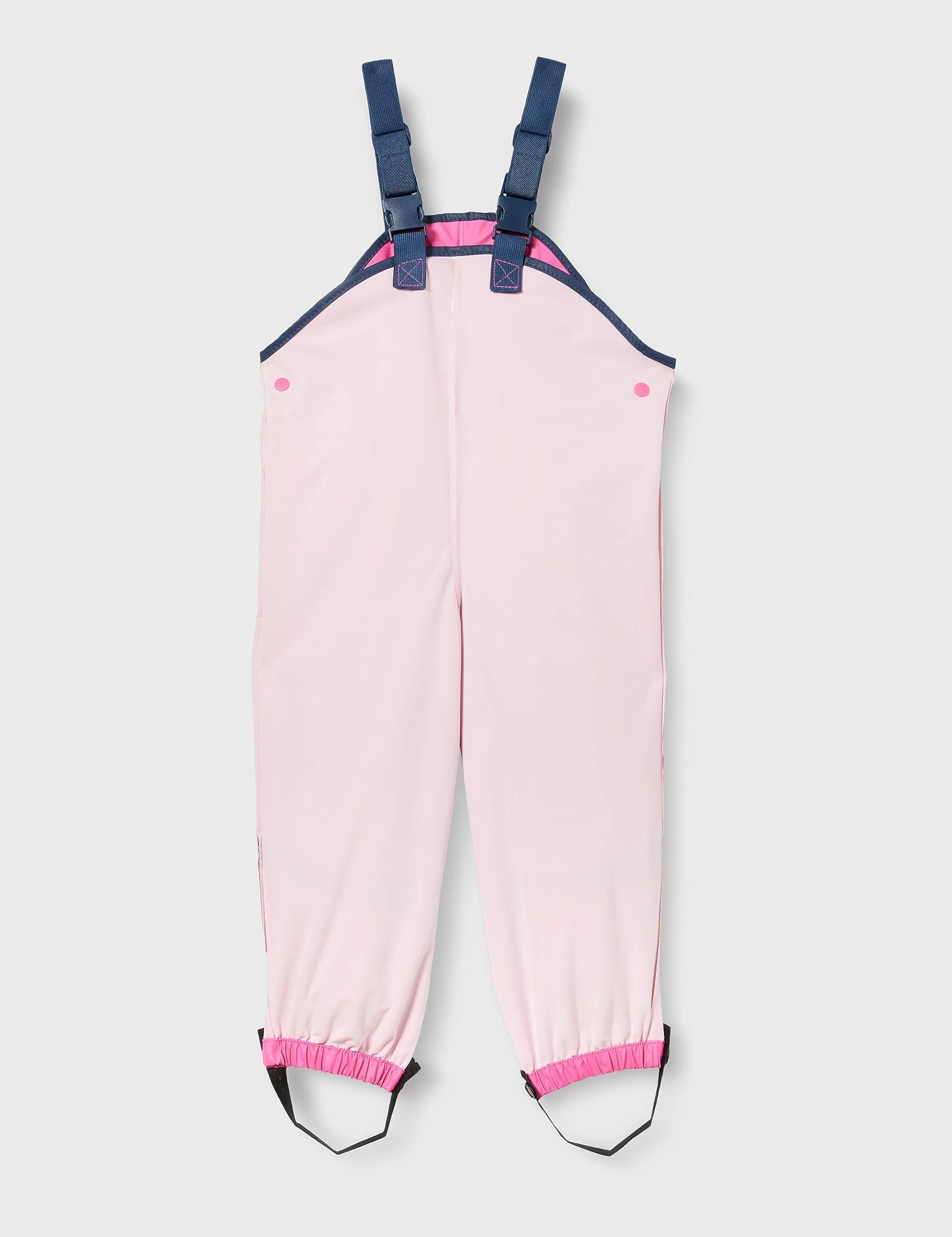Playshoes Pantaloni Fango Salopette Antipioggia Unisex Bambini e Ragazzi, Rosa, 92 - immagine 6