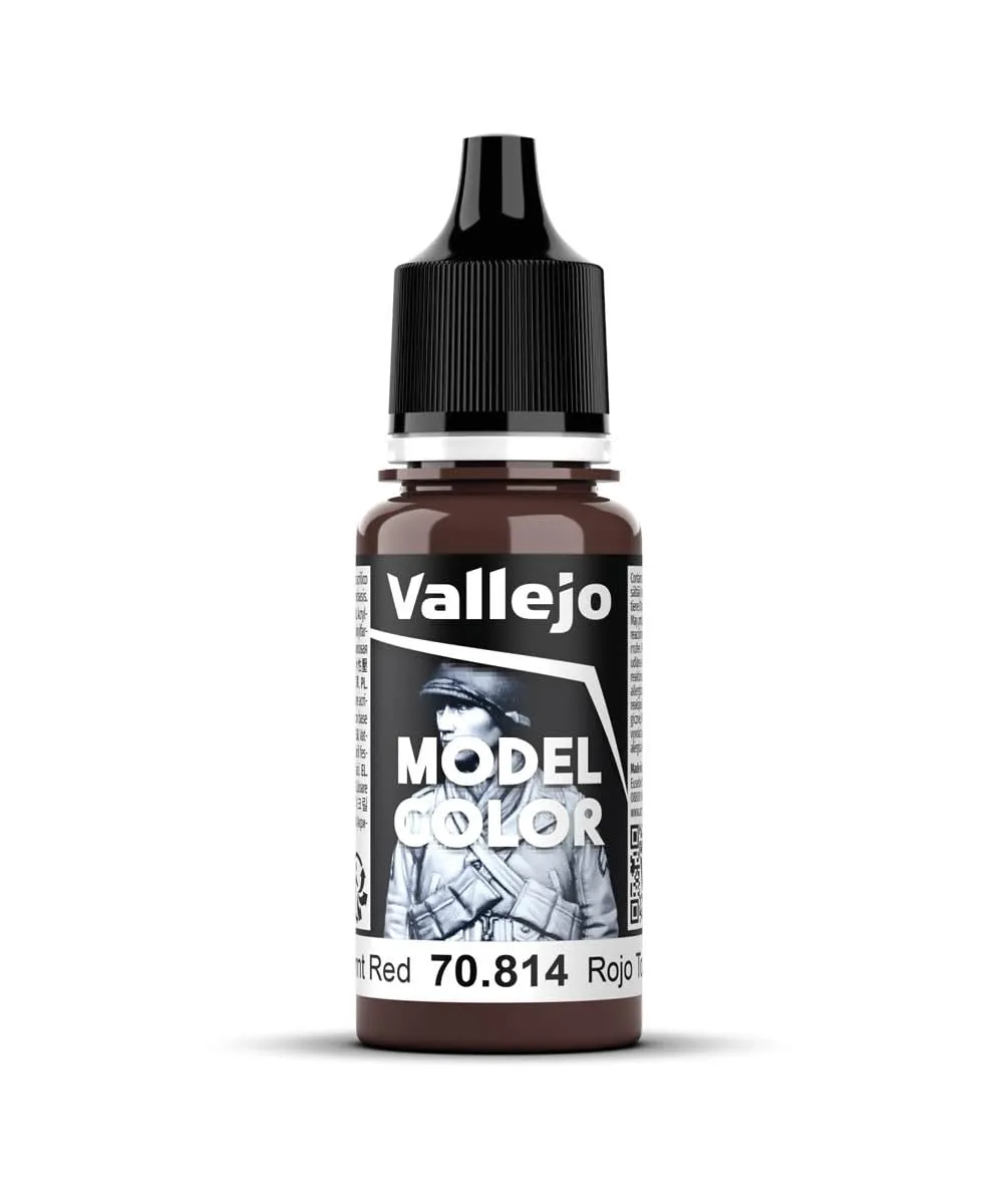 Vallejo Model Color Acrylic Burnt Red 17 ml (814) - immagine 1