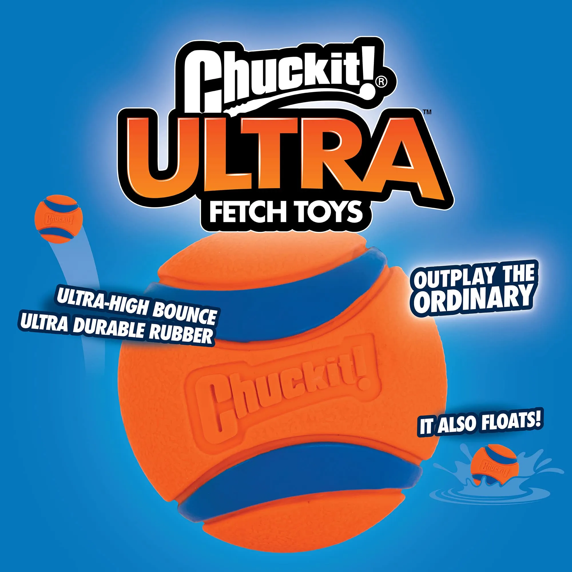 Chuckit! Ultra Ball CH17020, Small, 2-Pack - immagine 4
