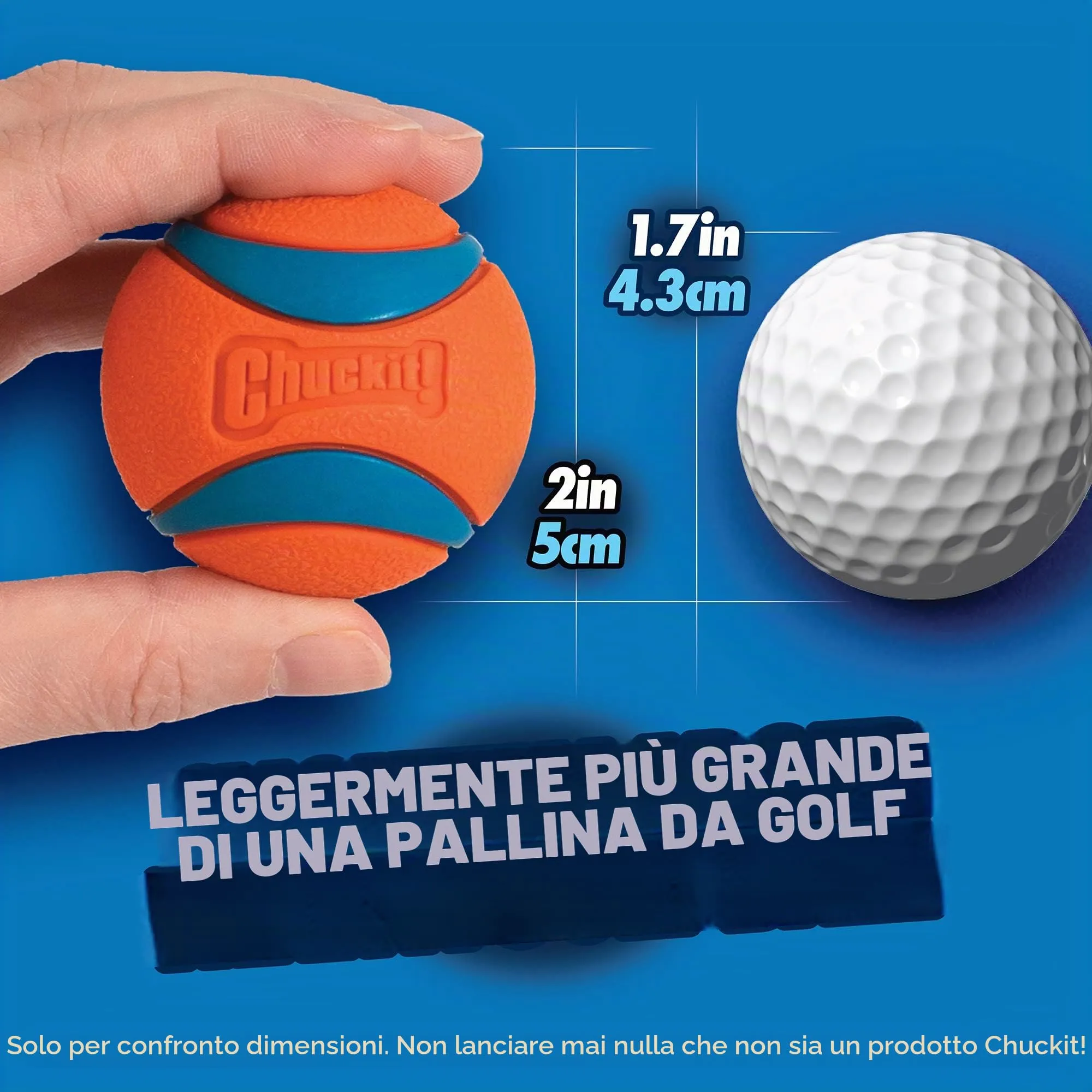 Chuckit! Ultra Ball CH17020, Small, 2-Pack - immagine 6